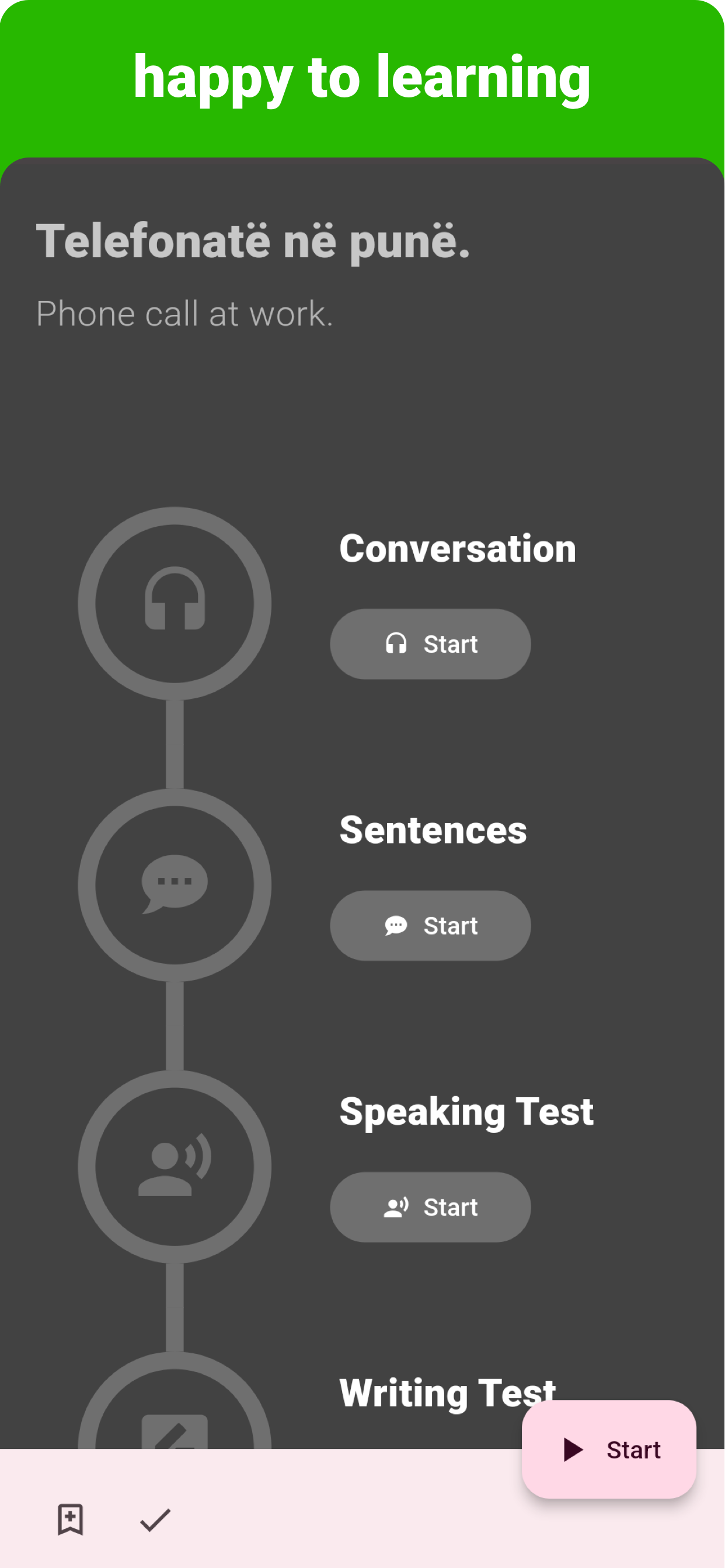Albanian - Listening Speaking screenshot 8