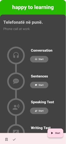 Albanian - Listening Speaking iPhone screenshot