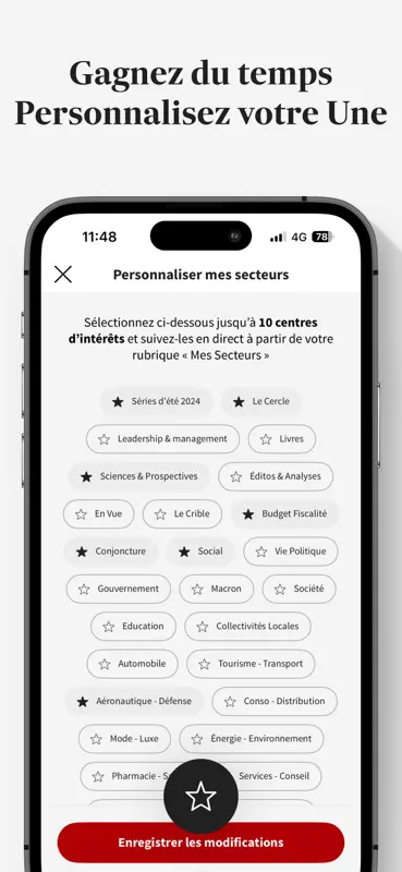 Les Echos, actualités éco screenshot 6 of 10