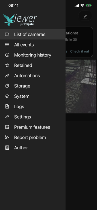 Viewer for Frigate Screenshot 1 of 5