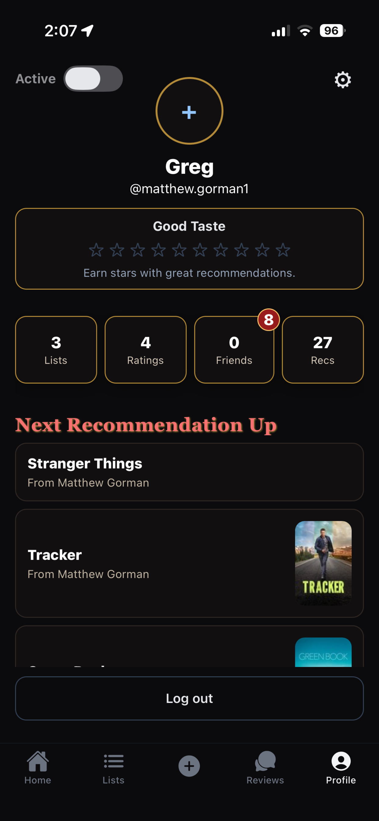 My Recommendations screenshot 3