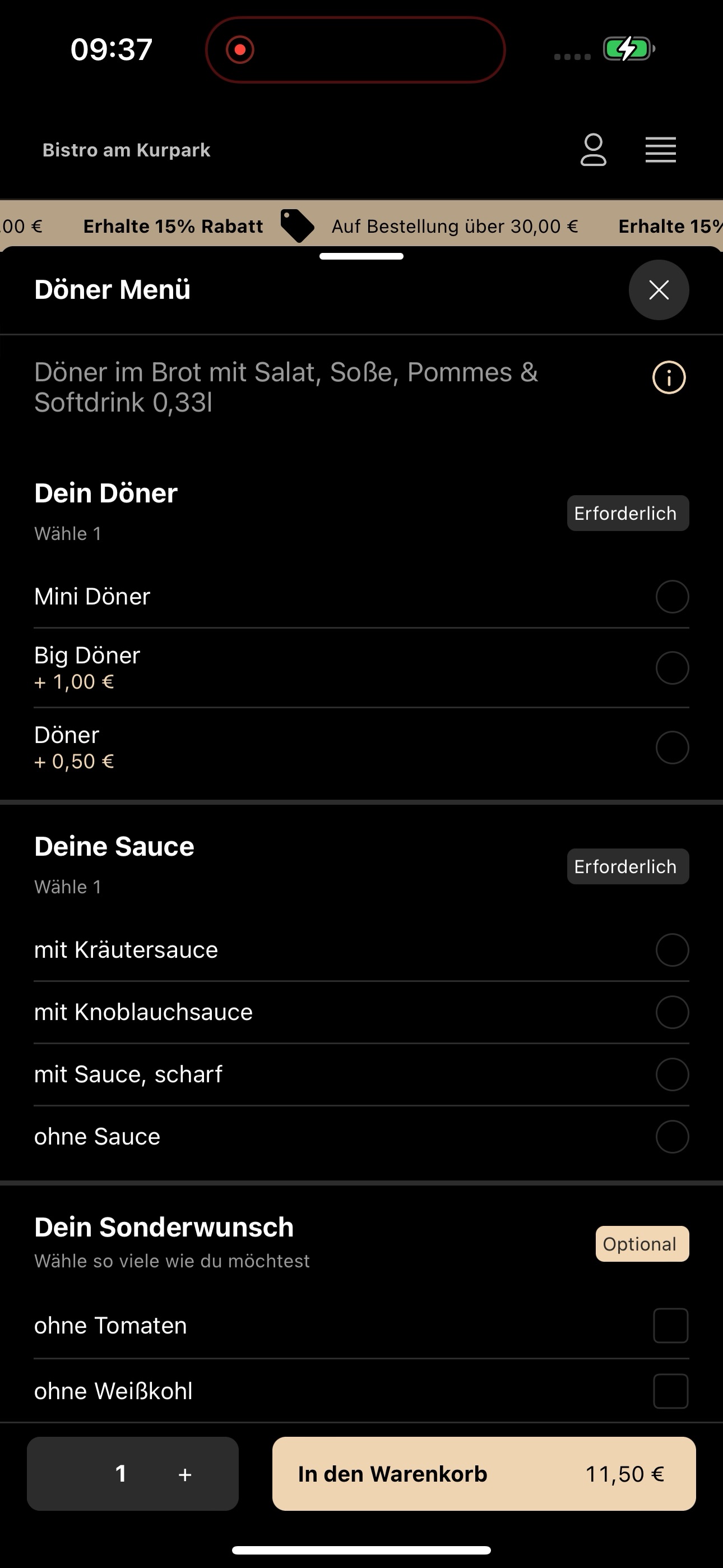 Screenshot 8 of Bistro am Kurpark