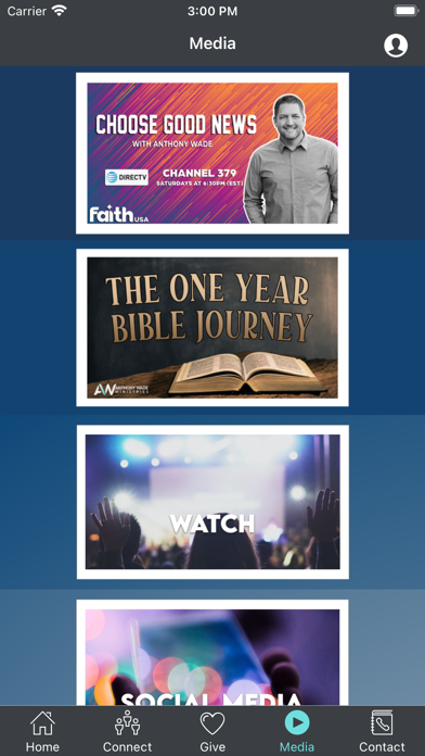 Anthony Wade Ministries Screenshot
