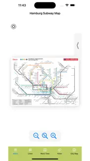 hamburg subway map iphone screenshot 2