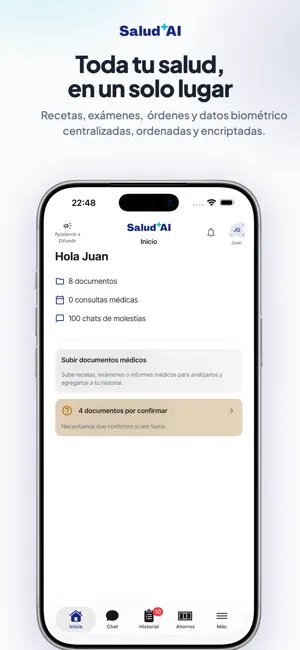 Salud⁺AI screenshot 1