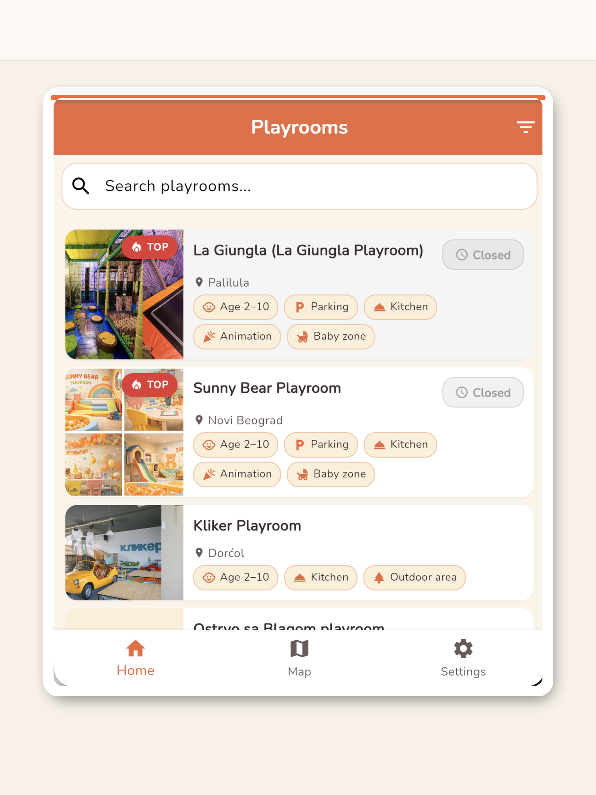 PlayroomNearby