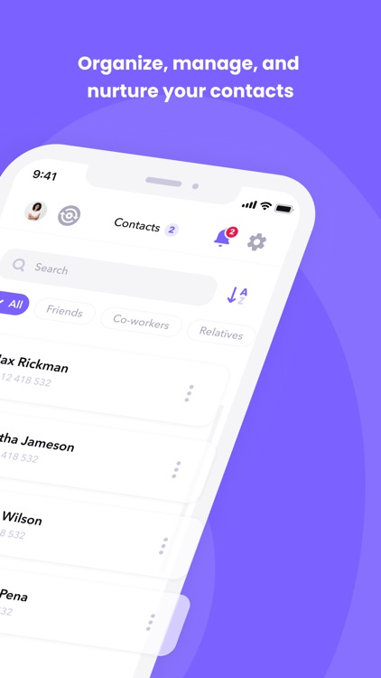 Memento - Contact Manager