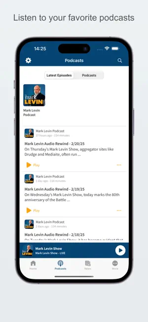 Mark Levin Show screenshot 3