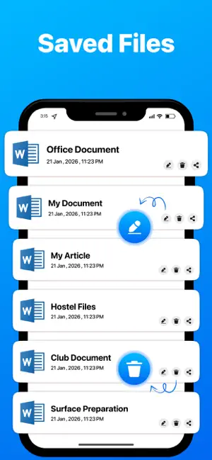 Image to Word Converter & Edit screenshot 4