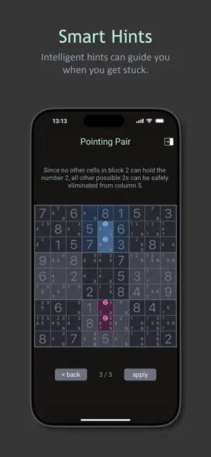 Dark Sudoku - Classic Puzzle screenshot 3