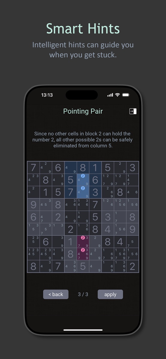 Dark Sudoku - Classic Puzzle official gameplay screenshot 6