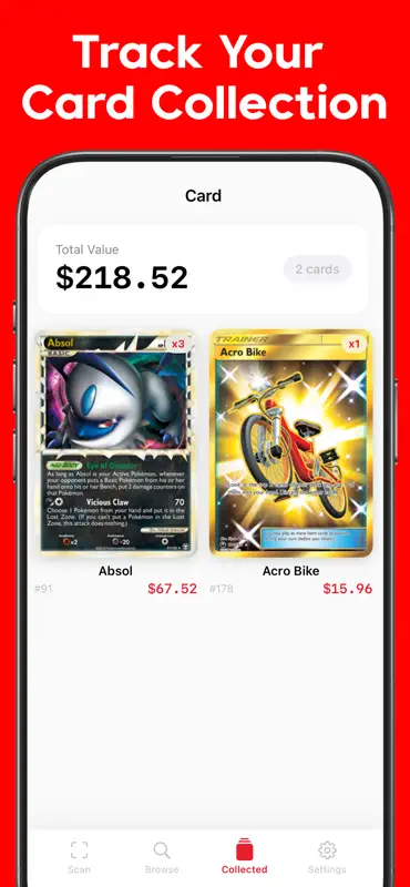 Card Value Tracker for Pokemon screenshot 5 of 5