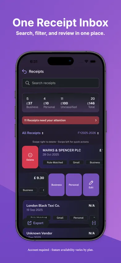 Terrapin: Receipt Autopilot screenshot 2