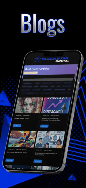 BlockStar Social App screenshot 4