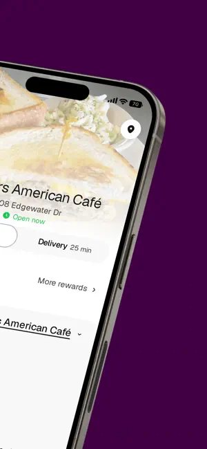 Shakers American Café screenshot 2