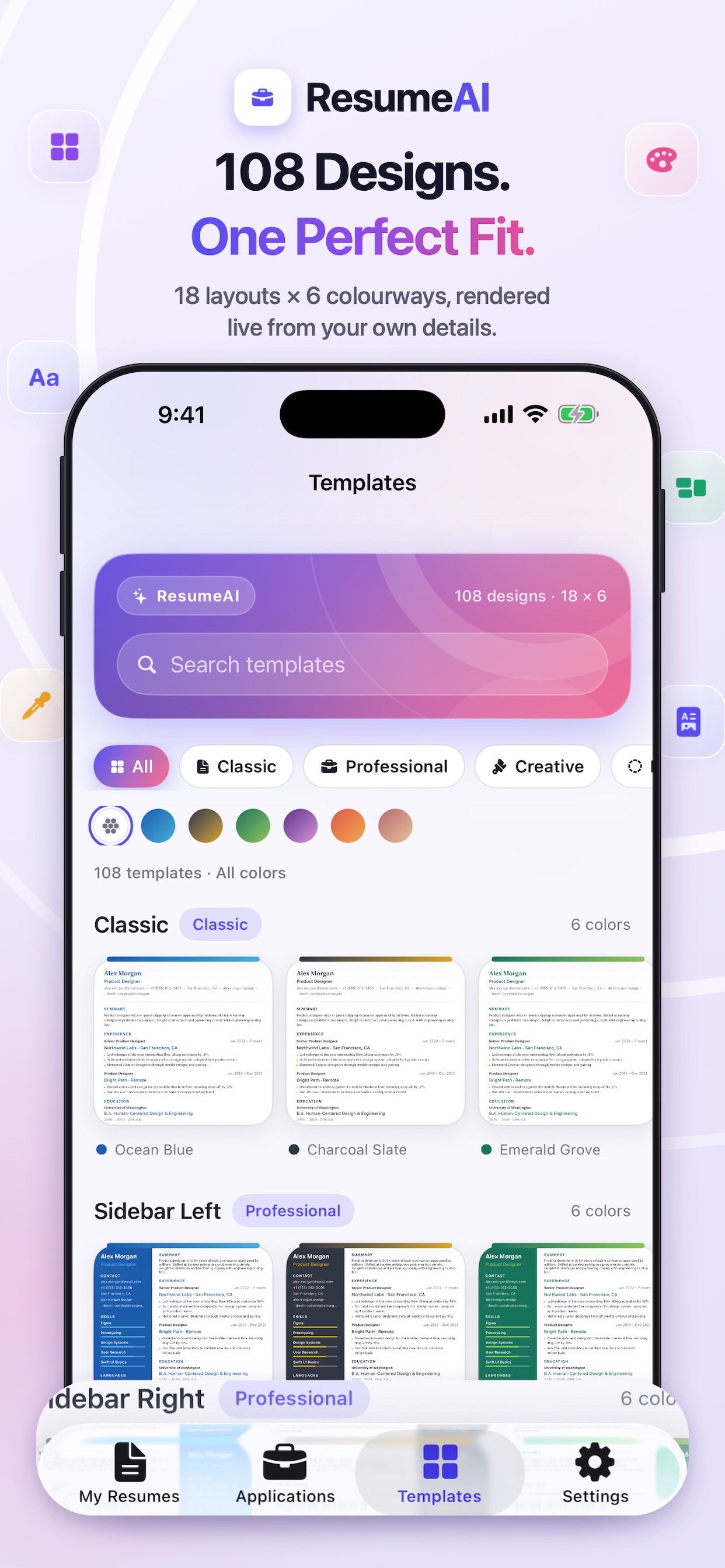 Screenshot 2 of ResumeAI: CV & Biodata Maker