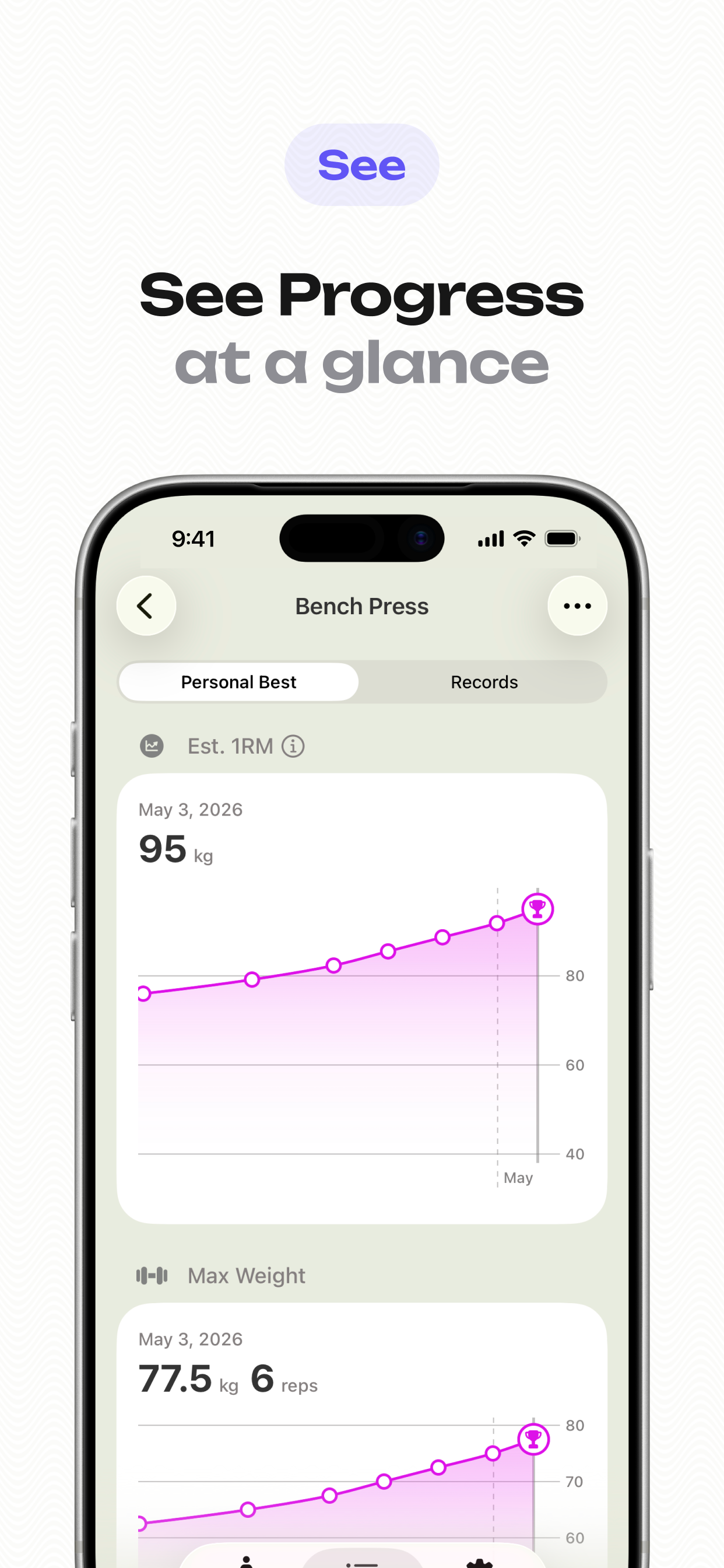 Gym Workout Tracker - Mott