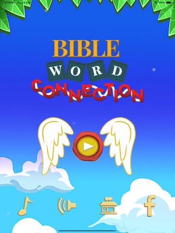 Bible Word Connect - Fun Game iPad screenshot