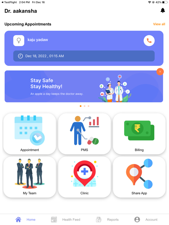 EMR/EHR, OPD & IPD Doctors App