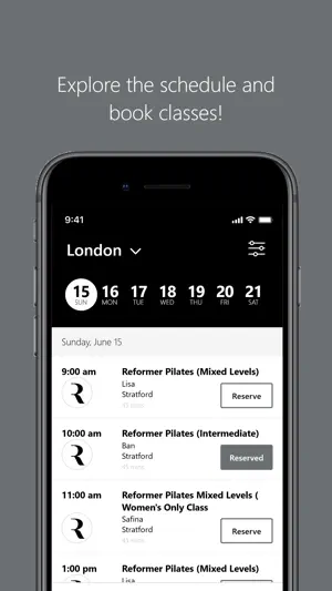 Range Reformer Pilates screenshot 3