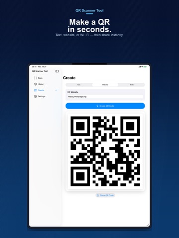 QR Code Scanner Tool app screenshot 3