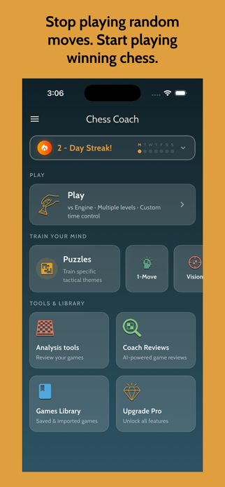 Chess Coach: Learn & Play Screenshot 1 of 9