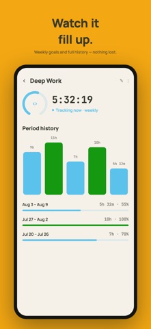 Goal Timer: Time Track Goals Screenshot 4 of 7
