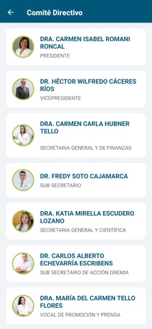 Congreso Peruderm screenshot