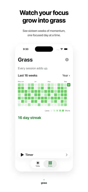Grass: Visual Focus Timer screenshot 3