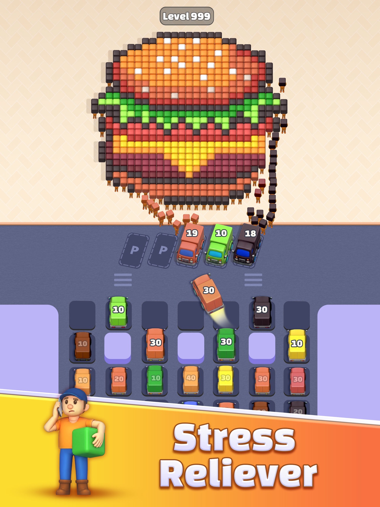 Screenshot 10 of Pixel Hunt: Truck Flow Puzzle