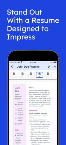 Resume Builder Pro Screenshot 7 of 8