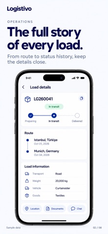 Logistivo: Logistics & Fleet Screenshot 2 of 8