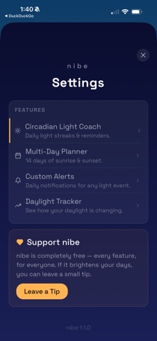 nibe Screenshot 2 of 6