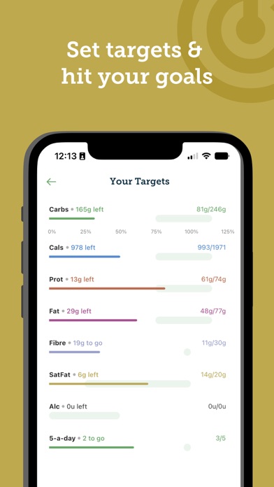 Carbs & Cals: Diet & Diabetes Screenshot