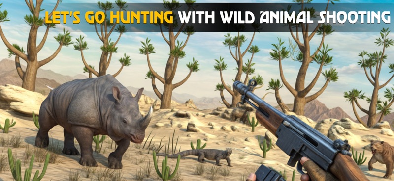 Jogo De Caça De Animais Sniper screenshot 2
