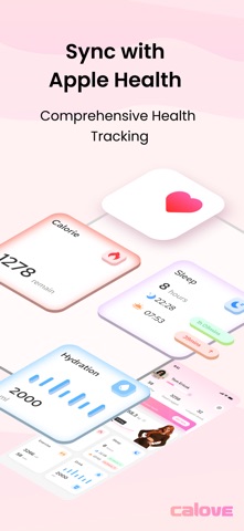 Diet&Fitness Tracker-Calove AI iPhone screenshot
