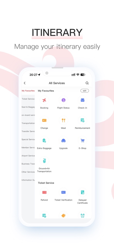 Air China - Comprehensive Services