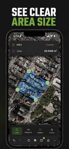 GPS Fields Area Measure screenshot