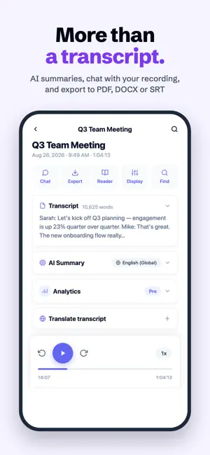 WhisperAI: AI Speech to Text screenshot 3