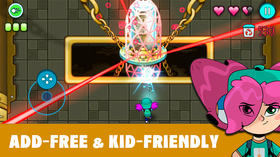 #5. Coding Games Kids: Glitch Hero (iOS) 由: Didactoons Games SL