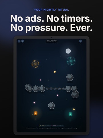 Lantern Pond: Zen Puzzle iPad screenshot
