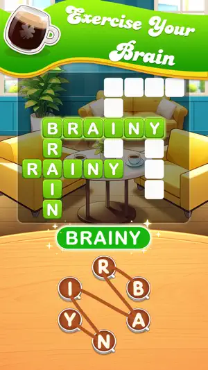 WordCoffee: Relaxing Crossword screenshot 1