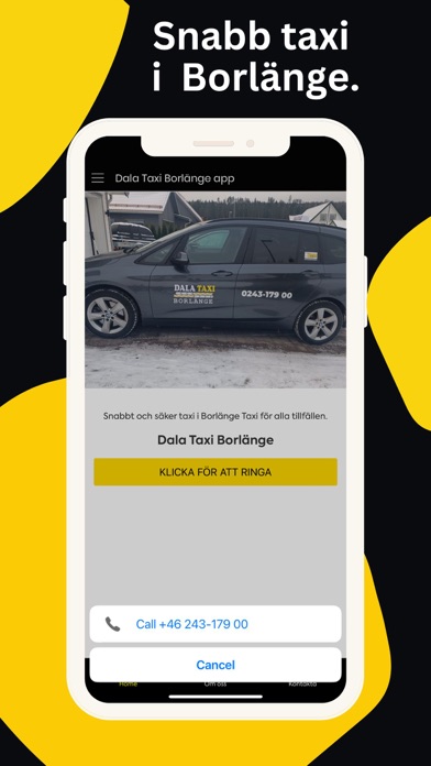 Dala Taxi Borlange Screenshot
