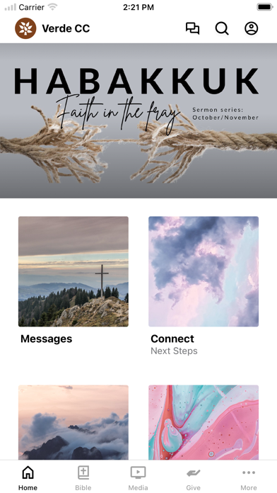 Verde Community Church app screenshot