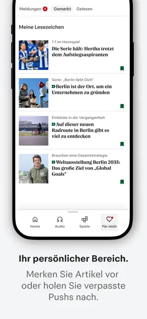 Berliner Morgenpost News iPhone screenshot 4