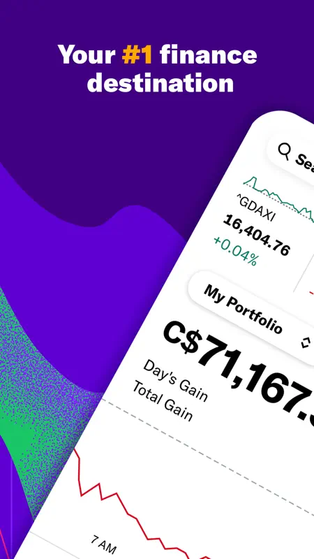 Yahoo Finance: Investing, News screenshot 1 of 7
