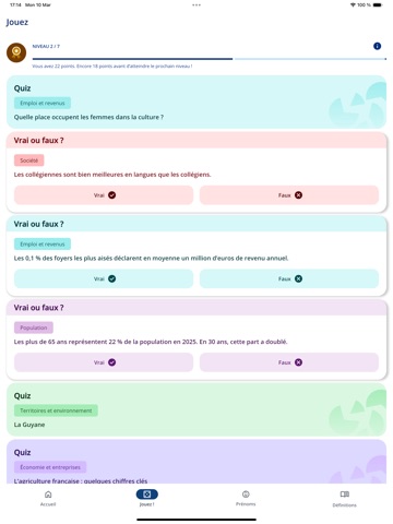 Insee Mobile iPad screenshot 3
