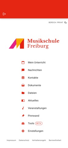 Musikschule Freiburg Screenshot 1 of 3