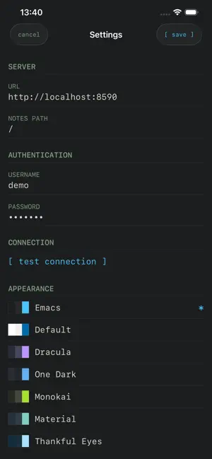 Dotdenote screenshot 3