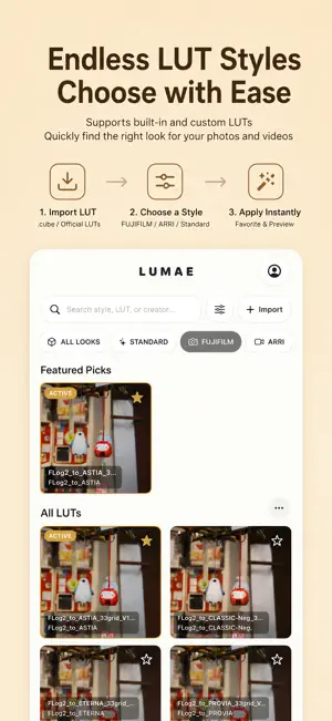 Lumae: LUT Color Grading screenshot 3